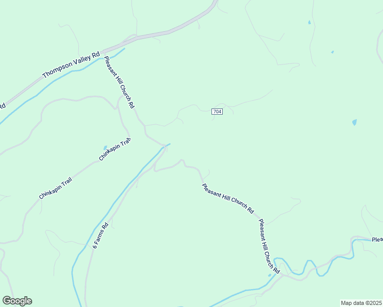 map of restaurants, bars, coffee shops, grocery stores, and more near Pleasant Hill Church Road in Tazewell County