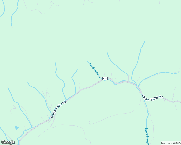 map of restaurants, bars, coffee shops, grocery stores, and more near 2516 Clarks Valley Road in Swords Creek