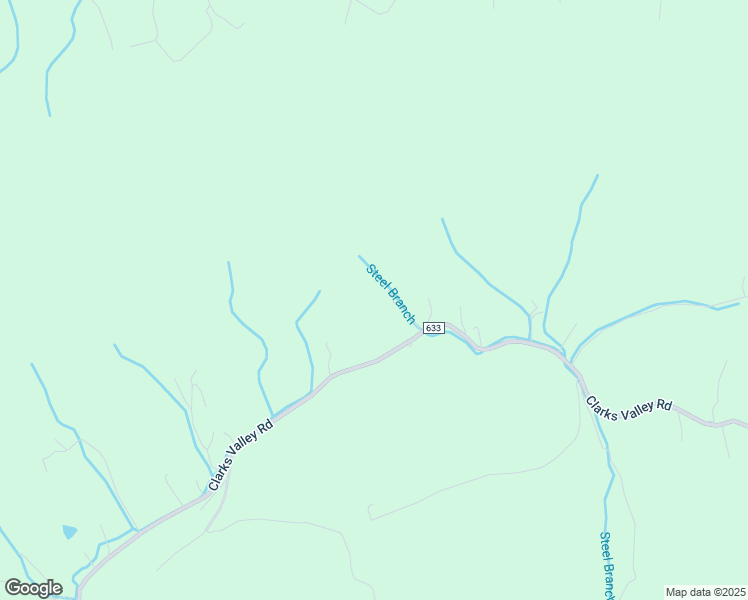 map of restaurants, bars, coffee shops, grocery stores, and more near 2516 Clarks Valley Road in Swords Creek