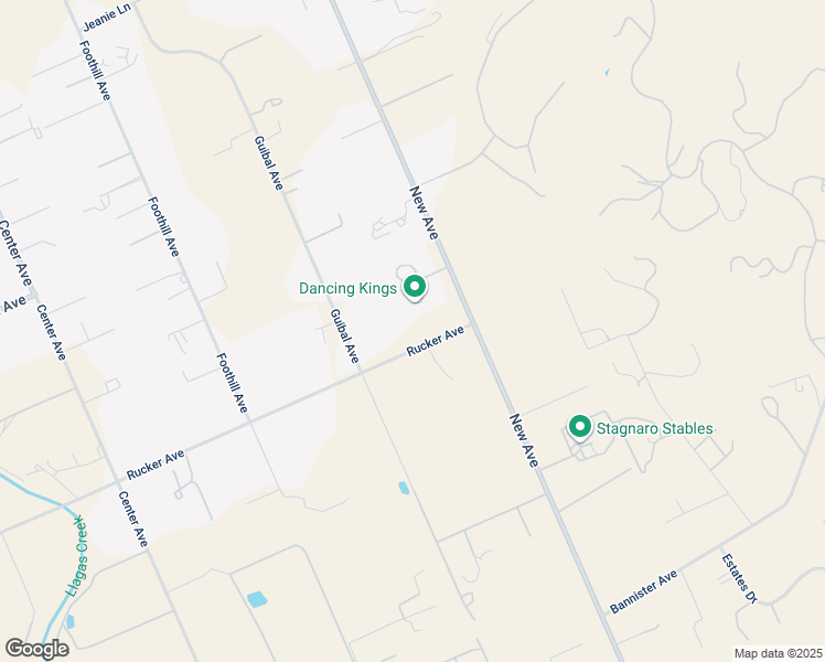 map of restaurants, bars, coffee shops, grocery stores, and more near 2055 Rucker Avenue in Gilroy