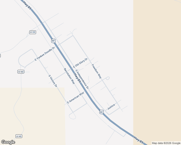 map of restaurants, bars, coffee shops, grocery stores, and more near 1015 Canyon Drive in Big Water