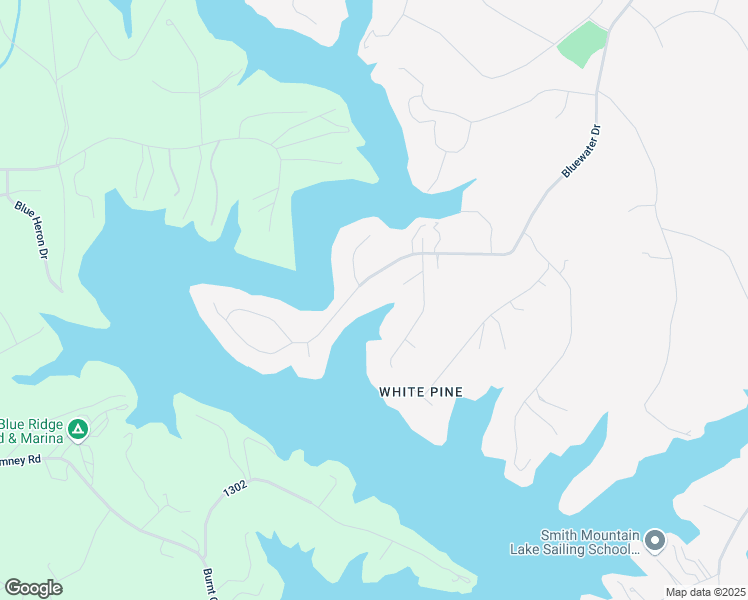 map of restaurants, bars, coffee shops, grocery stores, and more near 616 Bluewater Drive in Moneta