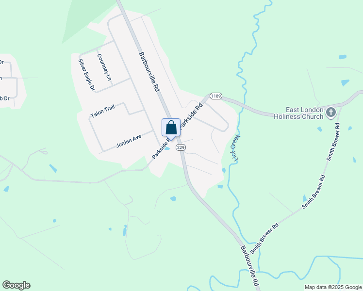 map of restaurants, bars, coffee shops, grocery stores, and more near 3870 Barbourville Road in London