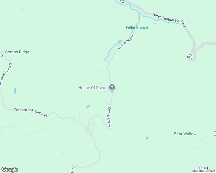 map of restaurants, bars, coffee shops, grocery stores, and more near 1051 House Of Prayer Road in Honaker