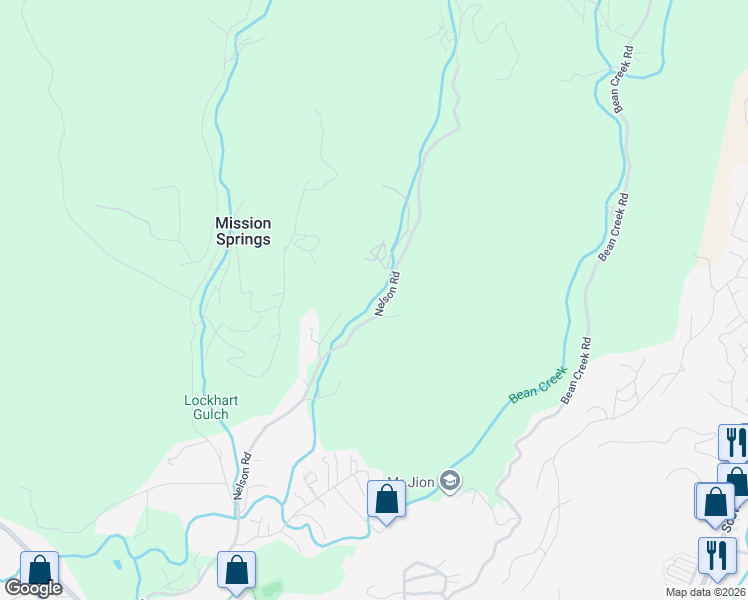 map of restaurants, bars, coffee shops, grocery stores, and more near 614 Nelson Road in Scotts Valley