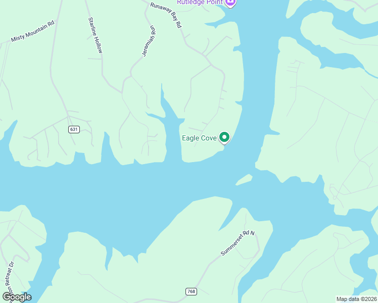 map of restaurants, bars, coffee shops, grocery stores, and more near 1269 Runaway Bay Road in Lynch Station