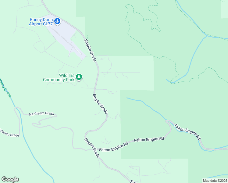 map of restaurants, bars, coffee shops, grocery stores, and more near 7919 Empire Grade in Santa Cruz