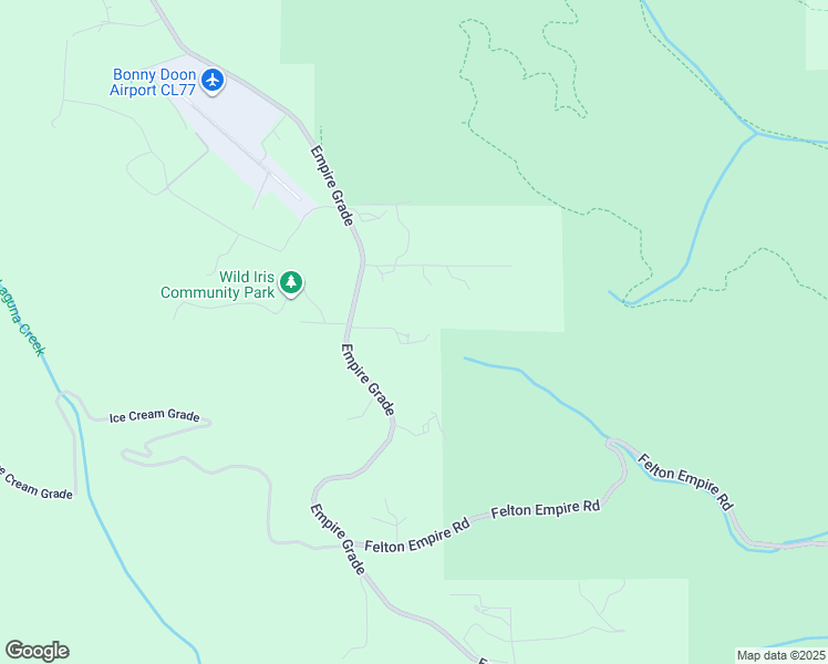 map of restaurants, bars, coffee shops, grocery stores, and more near 7919 Empire Grade in Santa Cruz
