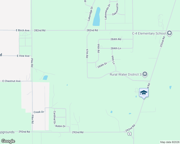 map of restaurants, bars, coffee shops, grocery stores, and more near 29422-29426 97th Road in Arkansas City