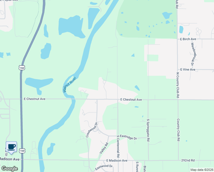 map of restaurants, bars, coffee shops, grocery stores, and more near 315 Rock Meadow Road in Arkansas City