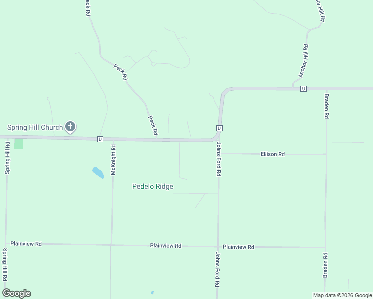 map of restaurants, bars, coffee shops, grocery stores, and more near 5667-5709 State Highway U in Rogersville