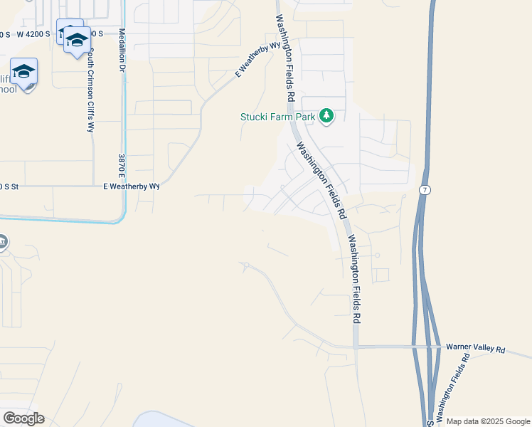 map of restaurants, bars, coffee shops, grocery stores, and more near 4843 South Homestead Way in Washington