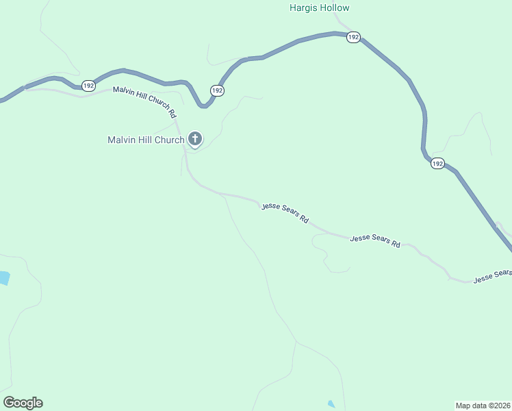 map of restaurants, bars, coffee shops, grocery stores, and more near 1035 Jesse Sears Road in Somerset
