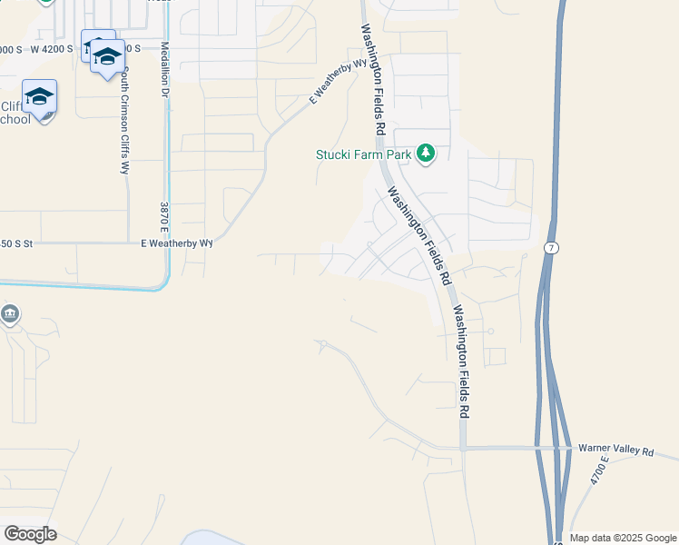 map of restaurants, bars, coffee shops, grocery stores, and more near 4848 South Homestead Way in Washington