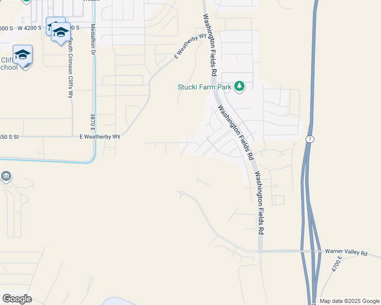 map of restaurants, bars, coffee shops, grocery stores, and more near 4848 South Homestead Way in Washington