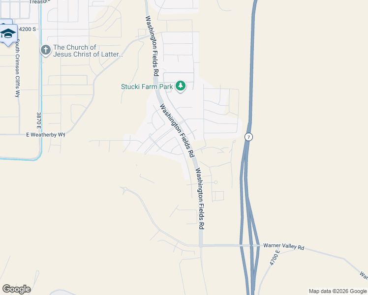 map of restaurants, bars, coffee shops, grocery stores, and more near Washington Fields Road in Washington