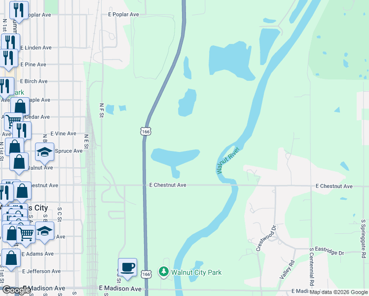 map of restaurants, bars, coffee shops, grocery stores, and more near in Arkansas City