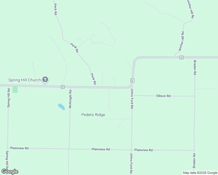 map of restaurants, bars, coffee shops, grocery stores, and more near 5667 State Highway U in Rogersville