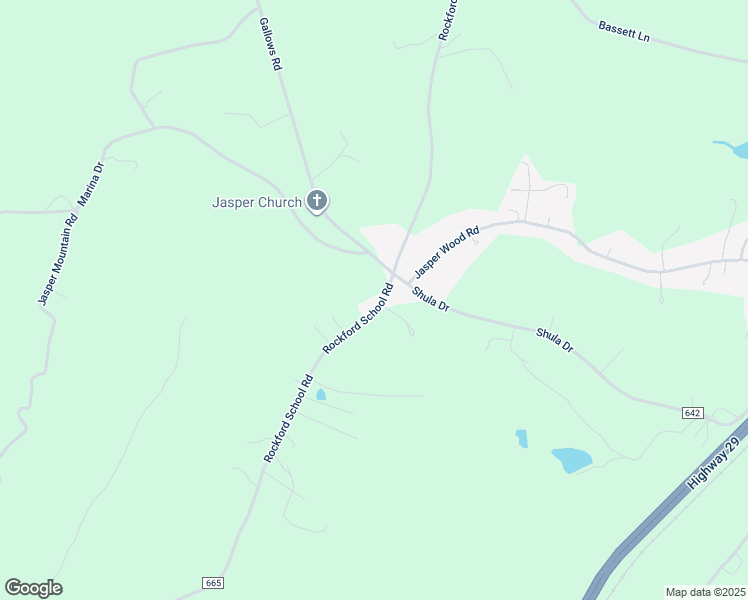 map of restaurants, bars, coffee shops, grocery stores, and more near 12977 Rockford School Road in Gretna