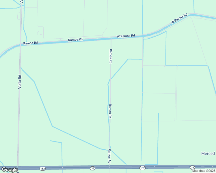 map of restaurants, bars, coffee shops, grocery stores, and more near 15325 Ramos Road in Los Banos