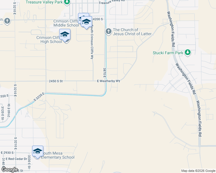map of restaurants, bars, coffee shops, grocery stores, and more near 15 in Washington