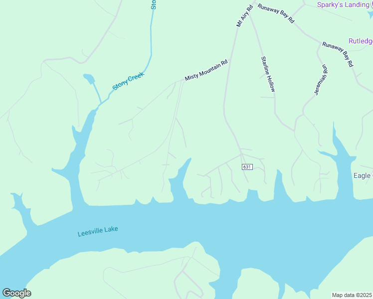 map of restaurants, bars, coffee shops, grocery stores, and more near 2931 Mount Airy Road in Lynch Station