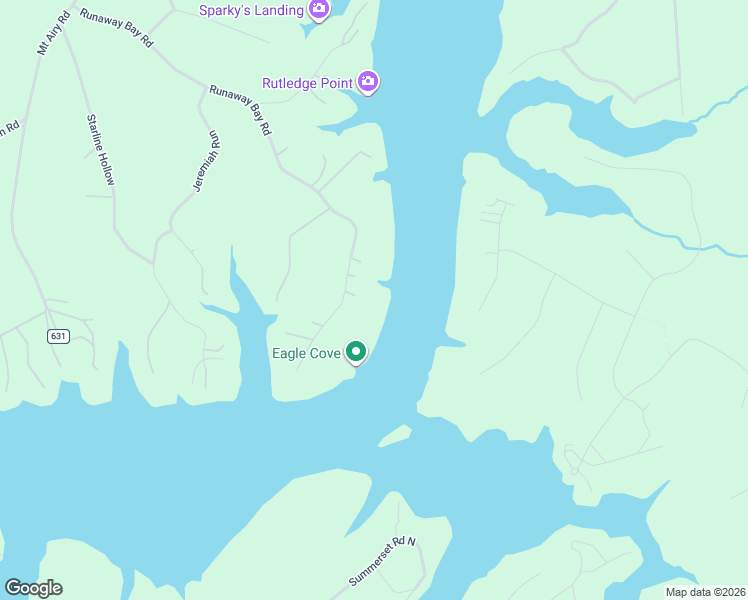 map of restaurants, bars, coffee shops, grocery stores, and more near 1042 Runaway Bay Road in Lynch Station
