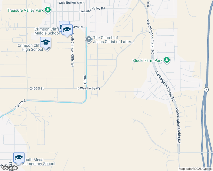 map of restaurants, bars, coffee shops, grocery stores, and more near 434 East Weatherby Way in Washington