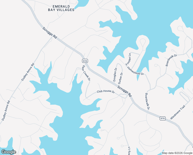 map of restaurants, bars, coffee shops, grocery stores, and more near 6319 Scruggs Road in Moneta