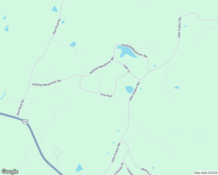 map of restaurants, bars, coffee shops, grocery stores, and more near 1208 Doe Run in Grand Rivers