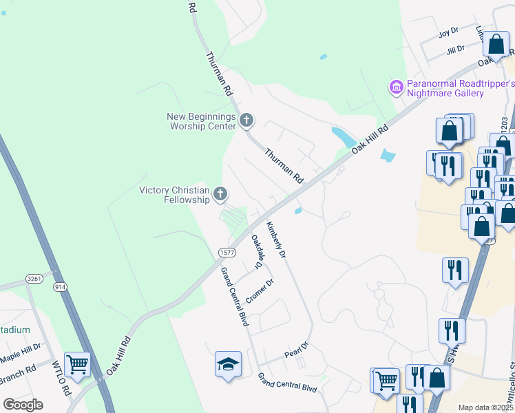 map of restaurants, bars, coffee shops, grocery stores, and more near 62 Deck Drive in Somerset