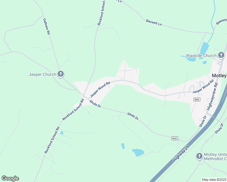 map of restaurants, bars, coffee shops, grocery stores, and more near 1097 Jasper Wood Road in Hurt