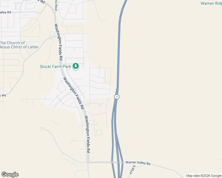 map of restaurants, bars, coffee shops, grocery stores, and more near 4713 South Lucy Lane in Washington