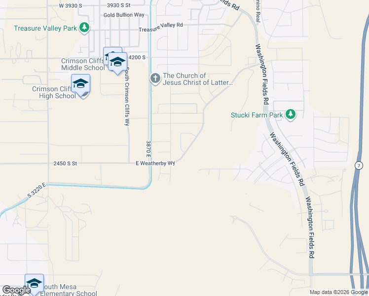 map of restaurants, bars, coffee shops, grocery stores, and more near 463 East Weatherby Way in Washington