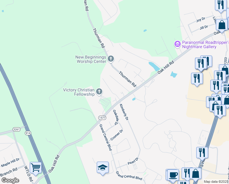 map of restaurants, bars, coffee shops, grocery stores, and more near 62 Deck Drive in Somerset