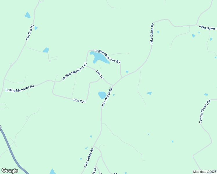 map of restaurants, bars, coffee shops, grocery stores, and more near 1349 Doe Run in Grand Rivers