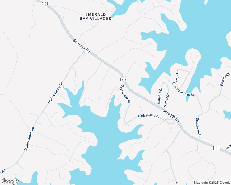 map of restaurants, bars, coffee shops, grocery stores, and more near 116 Deer Creek Drive in Moneta