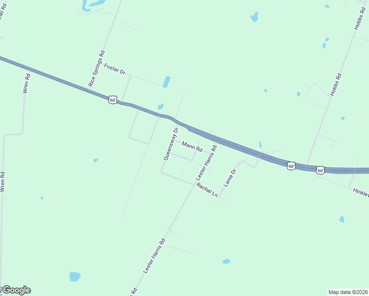 map of restaurants, bars, coffee shops, grocery stores, and more near 11200-11298 Mann Road in Kevil