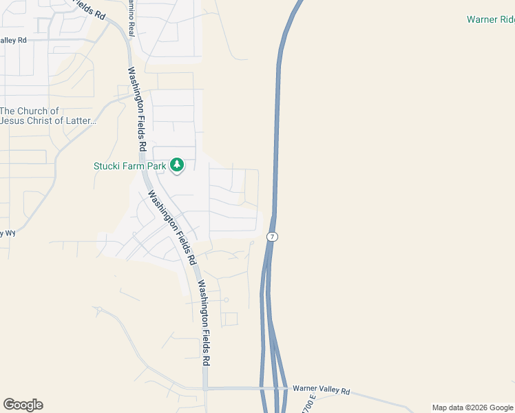 map of restaurants, bars, coffee shops, grocery stores, and more near 4523 South Lucy Lane in Washington