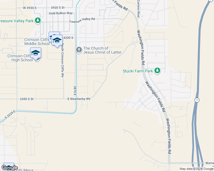 map of restaurants, bars, coffee shops, grocery stores, and more near 518 East Weatherby Way in Washington