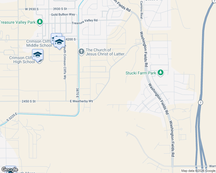 map of restaurants, bars, coffee shops, grocery stores, and more near 518 East Weatherby Way in Washington
