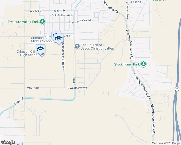 map of restaurants, bars, coffee shops, grocery stores, and more near 447 East Malt House Cove in Washington