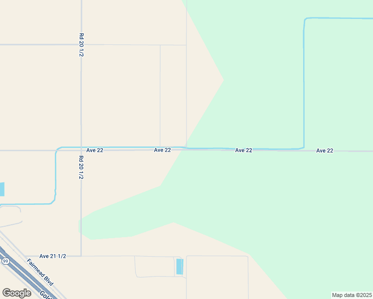 map of restaurants, bars, coffee shops, grocery stores, and more near Avenue 22 in Chowchilla
