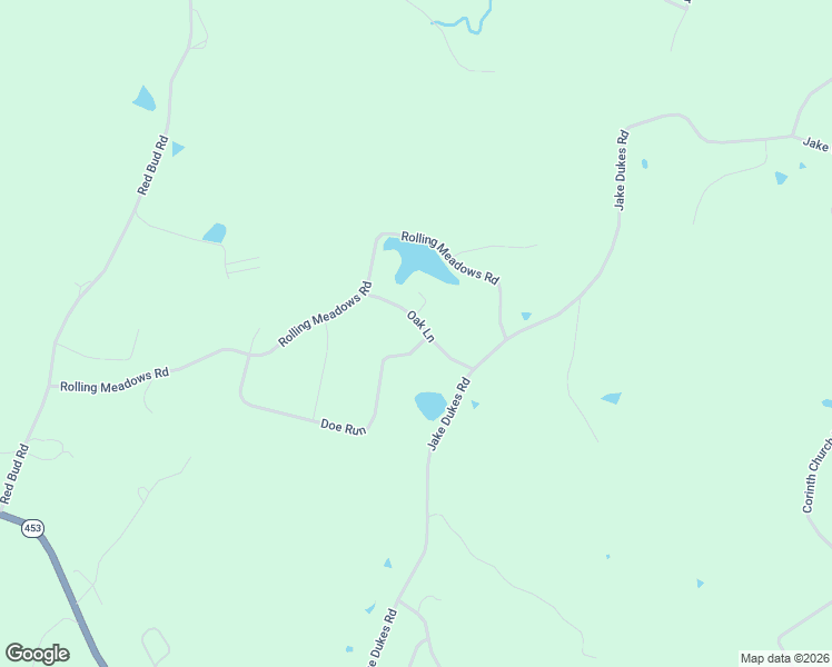 map of restaurants, bars, coffee shops, grocery stores, and more near 1208 Doe Run in Grand Rivers