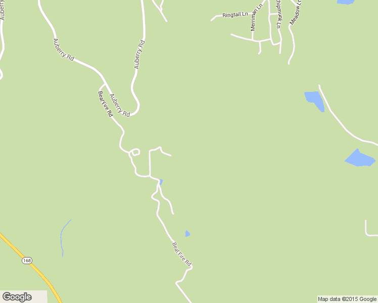 map of restaurants, bars, coffee shops, grocery stores, and more near 40021 Beal Fire Road in Auberry