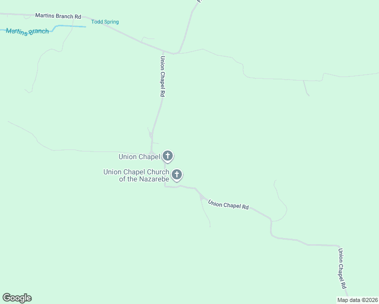 map of restaurants, bars, coffee shops, grocery stores, and more near 440 Union Chapel Road in Fordland