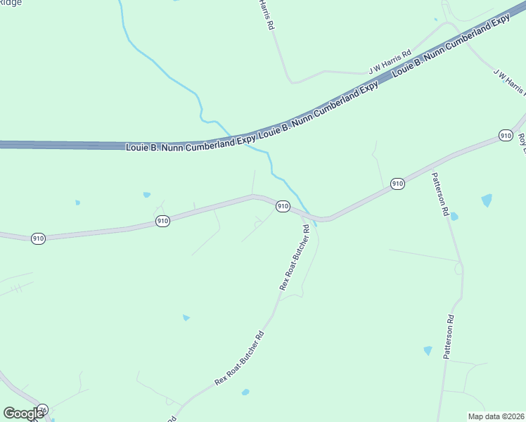 map of restaurants, bars, coffee shops, grocery stores, and more near Butcher Estates in Russell Springs