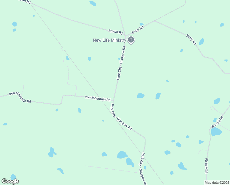 map of restaurants, bars, coffee shops, grocery stores, and more near 4401-4799 Glasgow Road in Park City