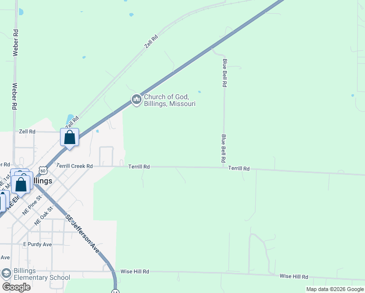 map of restaurants, bars, coffee shops, grocery stores, and more near in Billings