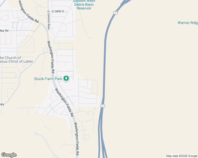 map of restaurants, bars, coffee shops, grocery stores, and more near 4523 South Lucy Lane in Washington